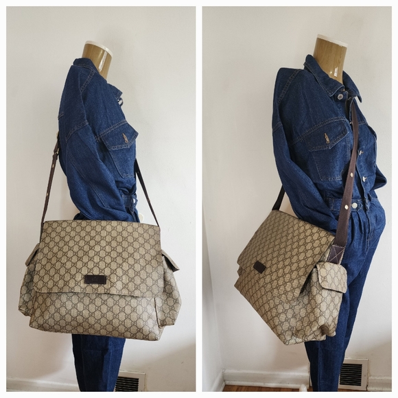 Gucci Bags Gucci Gg Supreme Diaper Messenger Bag Poshmark